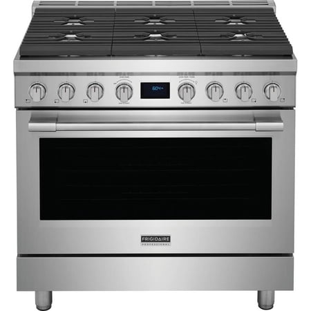 Frigidaire Professional PCFD3668AF 36 inch Stainless Dual-Fuel Freestanding Range