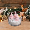 thumbnail image 1 of Fiudx Velas para Árbol de Navidad, Aroma Festivo a Bosque Invernal, Ambiente Festivo Acogedor, Decoración Única de Inspiración Vegetal, Regalo Ideal de Navidad, Tamaño 12,6 X 11,5 Cm, Elegante Decora, 1 of 6