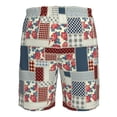 thumbnail image 6 of Naloa Patchwork In Country Style Men's Beach Shorts, Surfing shorts, Swim trunks, Quick Dry Swim Trunks for Surfing Beach Fun - Medium, 6 of 9