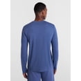 thumbnail image 3 of Athletic Works Men's and Big & Tall Men's Tri-Blend Tee with Long Sleeves, Sizes XS-4XLT, 3 of 5