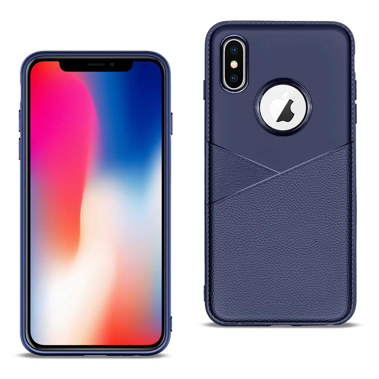 Apple Iphone X Good Quality Phone Case In Blue