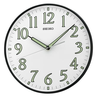 Seiko Iria Wall Clock, Traditional, Thermometer, Hygrometer
