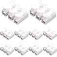 thumbnail image 1 of Spring Electrical Connectors Wire Terminal Block Clamp Cable Reusable 3 Way, 1 of 5