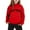 Red, variant on Gyexs Little Girls Clothes Size 8-9 Years Cartoon Dinosaur Hoodie Sets, Pullovers Tracksuit Sets (Black2, 8-9 Years)