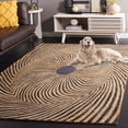 thumbnail image 3 of SAFAVIEH Metro Deion Geometric Area Rug, Black/Gold, 8' x 10', 3 of 8