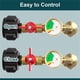 thumbnail image 5 of Adaptador de recarga de propano con válvula y medidor, llene botellas de 1 libra desde un tanque de 20 libras, codo de 90 grados Des, 5 of 5