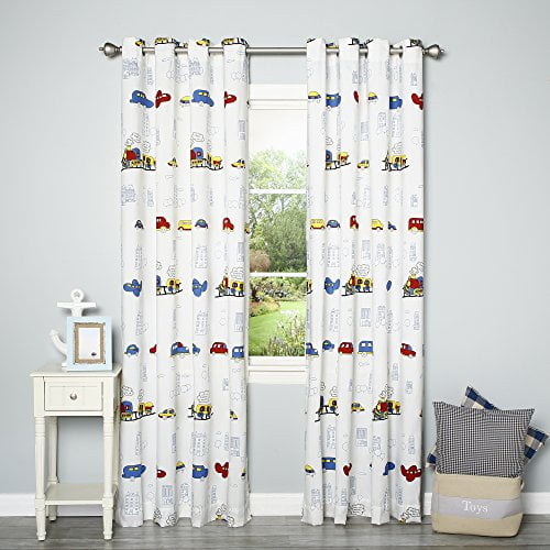 Quality Home Closeout Kid Cars Curtains 52" W x 84" L (Set of 2 Panels)