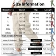 thumbnail image 5 of Dwellite Men Casual Linen Jogger Pants Relaxed Fit Trousers Elastic Waist Drawstring Sweatpants with Pockets Deep Red 3XL, 5 of 7