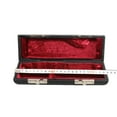 thumbnail image 2 of Black Piccolo Flute Hard Case Faux Leather Outer Piccolo Case Holder, 2 of 8