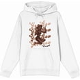 thumbnail image 3 of Yeehaw! Pin Up Cowgirl Adult White Long Sleeve Hoodie-Medium, 3 of 4
