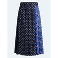 thumbnail image 6 of Free Assembly Women’s and Women’s Plus Pleated Tab Waist Midi Skirt, Sizes 0-28W, 6 of 6