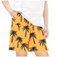 thumbnail image 1 of Odeerbi 5-14 Años Niños Niñas Pantalones Cortos de Estampado Tropical Hawaiano Pantalones de Baño En Seco Rápido Pantalones Cortos de Tabla de Playa, 1 of 5
