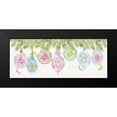 thumbnail image 2 of Reed, Tara 14x8 Black Modern Framed Museum Art Print Titled - Vintage Christmas panel II, 2 of 5