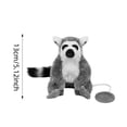 thumbnail image 3 of Magnetic Shoulder Animal Plush Toy, Cute Sloth Monkey Stuffed Animal That Sits on Shoulder, Interactive Soft Buddy for Desk Decor, Funny Novelty Gift for Friend, 3 of 5