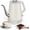 Gray white, variant on Gooseneck Electric Kettle 0.8L, 1200W Fast Boiling Stainless Steel – Auto Shut-Off, Precision Pour Over Kettle for Coffee & Tea, Ideal for Small Kitchen, RV, Travel (Green)
