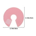 thumbnail image 2 of CRILSTYLEO 4pcs Pet Bird Collar Parrot Collar Polar Fleece Surgery Recovery, 2 of 7