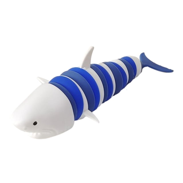 Juguete de oruga elástico articulado en 3D, juguetes impresos en 3D, juguete sensorial, habilidades motoras para regalos novedosos, educación temprana , blanco Hugo Oruga articulada