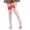 A, variant on Women's Halloween Socks Thigh High Stockings with Bow, Semi-Sheer Polyester Over Knee Socks for Costume Parties 1 Pair A