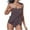 Coffee, variant on Efsteb Women Tankini Swimsuits Solid Color Conservative Two Piece Bathing Suits High Waist Bikini Summer Tankini Top with Bottom Beach Swimsuit (Coffee,XXL)