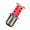 Red, variant on High Visibility LED Flashing Motorcycle Brake Light Improves Nighttime Safety Weather Resistant for Rural Road