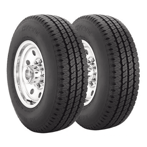 KIT 2 LLANTAS Bridgestone LT215/75R14 104/101R M773 SWP