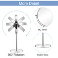 thumbnail image 2 of MesaSe 360 Degree Swivel Magnifying Mirror  Vanity Mirror with Stand and Removable Base, 2 of 9
