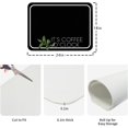 thumbnail image 6 of Coffee Bar Mat Rubber Dish Drying Mat For Kitchen Counter Coffee Mat for Home Bar Gift Kitchen Mat Coffee Bar Accessories Decorative Coffee Shop Chocolate Dish Drying Pad 18"" X 24"", Black-5, 6 of 6