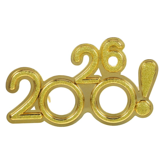 ELAYARD 2026 New Year Party Glasses with Unique Design Lightweight Plastic Frame