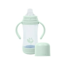 green sprouts Glass and Sprout Ware® Sip & Straw 5oz - Light Sage
