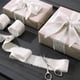 thumbnail image 1 of Flash Bronzing Chiffon Hand Tear Rawer Ribbon Silk Hand Edged Christmas Bow Wedding Invitation Decoration, 1 of 6