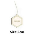 thumbnail image 4 of Creative Pendant Christmas Tree Decor Letter Printed Eco-Friendly Wooden Pendant For Home Inside Fireplace Decoration, 4 of 4