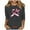 Dark Gray 15004, variant on Womens Breast Cancer Awareness Shirts Pink Ribbon Butterfly Graphic 3/4 Sleeve T-Shirts Cute Funny Breast Cancer Print Tunic Tops