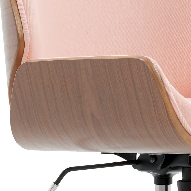 Elle Decor Ophelia Office Chair Blush Pink Walmart