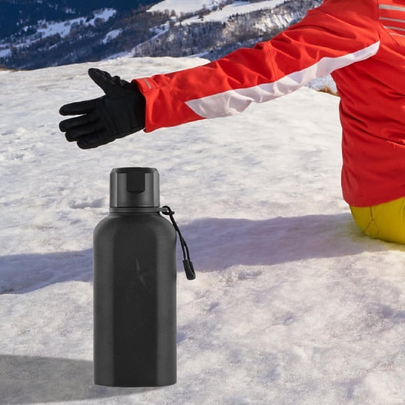 Botella de agua aislada, botella de beber, taza de agua térmica que bebe hervidor de agua para caminar entrenamiento de viaje de mochila al aire libre