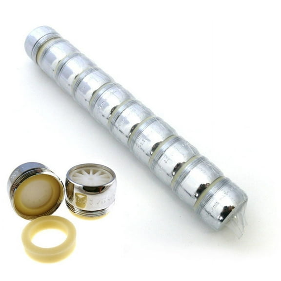 Pro-Pack 10 Faucet Aerators 2.2 GPM Soft White Stream