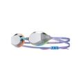 thumbnail image 1 of TYR Blackops 140 EV Racing - anteojos de espejo para carreras (talla junior, plateada/azul/rosa multicolor, 1 of 2