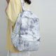 thumbnail image 4 of Bolsa Moda Tie Dye Mochilas de viaje Mochilas escolares de nylon de gran capacidad para mujeres (gris) Likrtyny Para Estrenar, 4 of 8