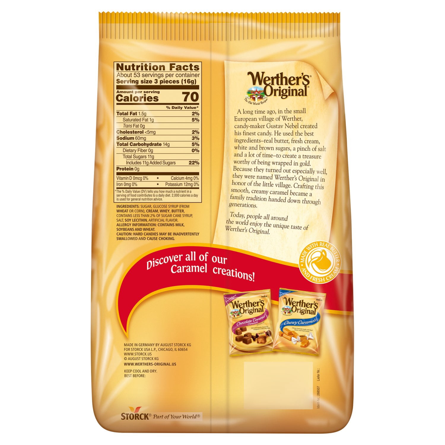 WERTHERS ORIGINAL SUP 30 oz