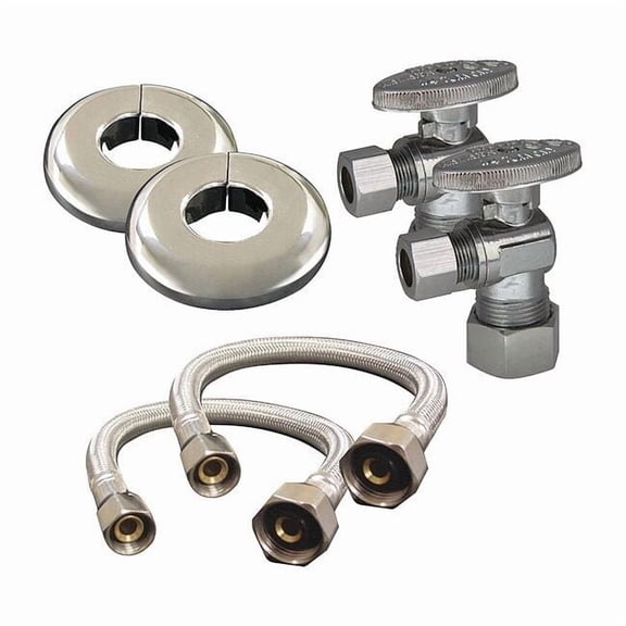 Kissler Faucet Supply Line,3/8x1/2,16in.L AB88-1015