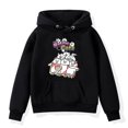 thumbnail image 2 of Sudadera con capucha con estampado de Game The Battle Cats para niños, ropa de otoño para niños, sudadera con capucha para niñas, abrigos, ropa para niños, sudadera, 2 of 5