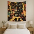 thumbnail image 2 of Black Lives Matter Tribute Wall Tapestry for Bedroom by DC | African American Tapestry Wall Hanging & Aesthetic Decor for Dorm, Living Room, Picnic & Home | 39"x52", 2 of 7