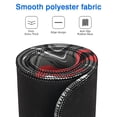 thumbnail image 7 of Grey Red Black Thick Lines&nbsp;desk Mouse Padwaterproof,rubber+multispandexno Slip Line Series MousepadDesk Pad for Office Home Game 31.5x15.7inches, 7 of 7