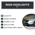 thumbnail image 5 of HOUGEET Full LED Headlights Assembly with Bulbs Fit for Nissan Rogue SL 2017-2020, Black Housing Headlamp Replacement, Left & Right Side, 5 of 8