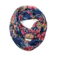 thumbnail image 2 of Women's Romantic Rose Print Lightweight Infinity Scarf & Head Wrap, 2 of 4