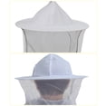 thumbnail image 4 of Sombrero de apicultura Speravity 2 unids/set Malla de tela Blanco, 4 of 6