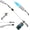 Silver, variant on Heavy Duty 37" Extended Propane Torch with Detachable Long Arm and Flame Control Valve for Weed Burning, Ice Melting, Roofing, and Outdoor Use