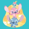 thumbnail image 2 of Girls Lilo & Stitch Trio Playing Together T Shirt, 2 of 4