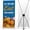 All You Can Eat Come Hungry, variant on DreamController Restaurant Retractable Banner With Stand, 33"x81" Vertical Display Pull-Up Banner for Trade Shows, Business Events & Promotions (All You Can Eat Come Hungry)