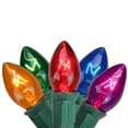 thumbnail image 2 of Northlight C7 Christmas String Lights - MultiColor - 24' Green Wire - 25ct, 2 of 4