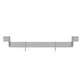 thumbnail image 2 of 24 in. Wall-Mounted Stainless Steel Single-Line Pot Rack, 2 of 6